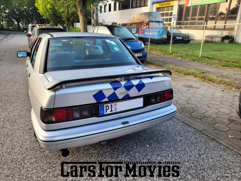 CarsForMovies | Ford-Werke GmbH Sierra 1992 Deutschland Silber Blau Zivilfahrzeug Limousine DE - Schleswig-Holstein 7726 Schiebedach tuning